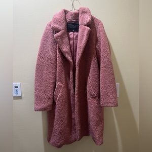 Pink Teddy Coat